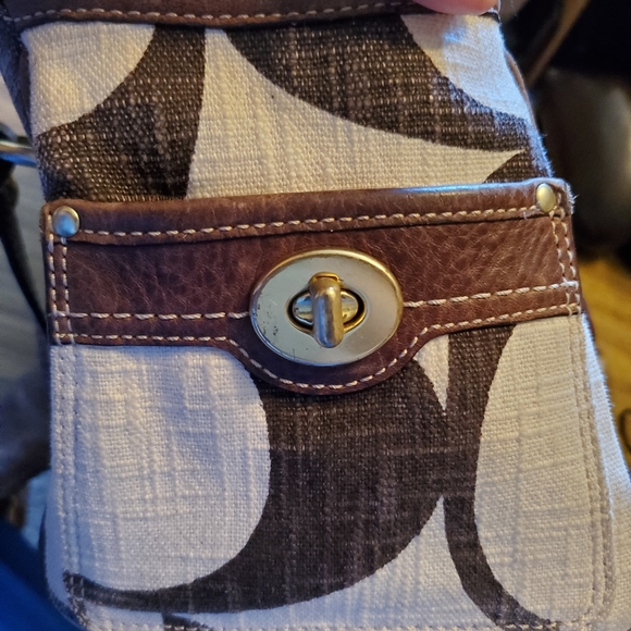 Vintage retired Coach large hand bag and matching wallet. - Picture 5 of 8